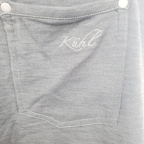 Kuhl Gray Skort With Drawstring and Cargo Pocket Size S - Picture 5 of 7